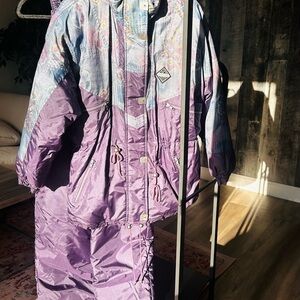 Ensemble de ski vintage taille M, style igloofest